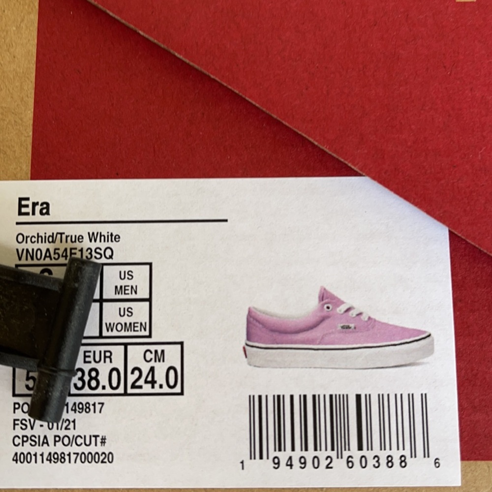 Vans Era Orchid/True White WMNS - Picture 16 of 16